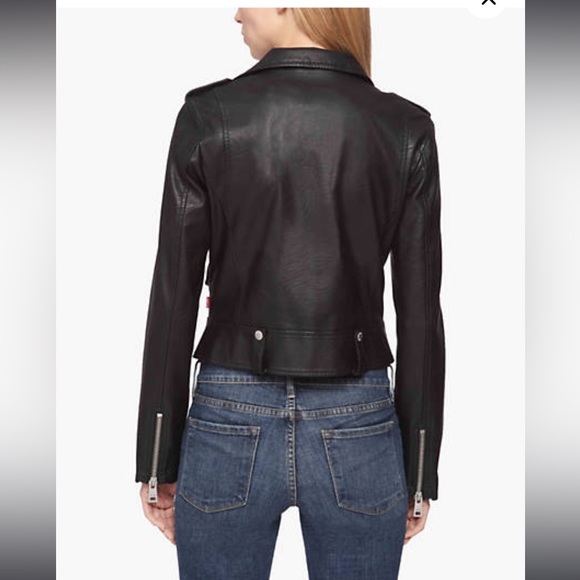 Levi Strauss Studded Faux Leather Jacket - Picture 3 of 9